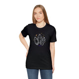 Witchy Crystal Unisex Jersey Kurzärmeliges T-Shirt