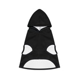 Skull Punk Pet Hoodie — Gothic Dog & Cat Hoodie for Halloween