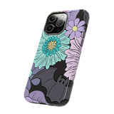 Floral Bat Tough Phone Case