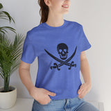 Pirate Skull and Crossbones Unisex Jersey Short Sleeve Tee