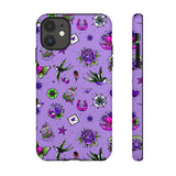 Retro Old School Lilac Tattoo Tough Cases