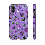 Retro Old School Lilac Tattoo Tough Cases