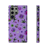 Retro Old School Lilac Tattoo Tough Cases