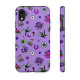 Retro Old School Lilac Tattoo Tough Cases