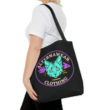 Alternawear Oval Cat Tattoo Tote Bag