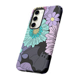 Floral Bat Tough Phone Case