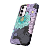 Floral Bat Tough Phone Case