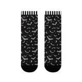 Bat Moon Crew Socks — Halloween Bat Pattern Sublimation Socks