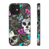 Day of the Dead Rose Lady Tough Phone Cases