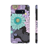 Floral Bat Tough Phone Case