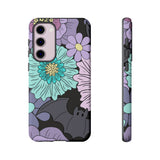 Floral Bat Tough Phone Case