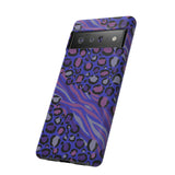 Purple Animal Print Tough Phone Case