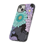 Floral Bat Tough Phone Case