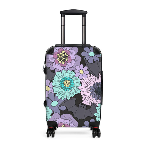 Floral Bat High Quality Suitcase