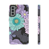 Floral Bat Tough Phone Case