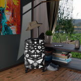 Celestial Witchy Moth Goth High Quality Suitcase for Travel