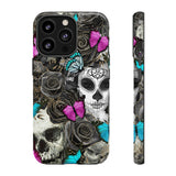 Day of the Dead Rose Lady Tough Phone Cases