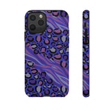 Purple Animal Print Tough Phone Case