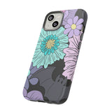 Floral Bat Tough Phone Case