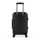 Purple Retro Tattoo Print Suitcase
