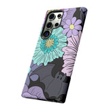 Floral Bat Tough Phone Case