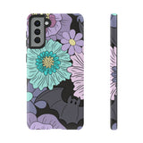 Floral Bat Tough Phone Case