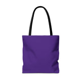 Purple Moth Tattoo Tote Bag