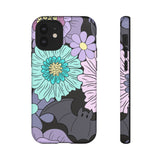 Floral Bat Tough Phone Case