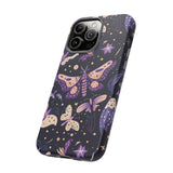 Phone Case - Purple Butterfly Print Tough Case