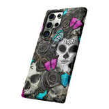 Day of the Dead Rose Lady Tough Phone Cases