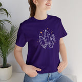 Witchy Crystal Unisex Jersey Kurzärmeliges T-Shirt