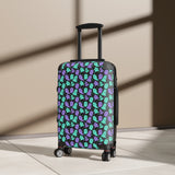 Green and Purple Cute Ghosts High Quality Suitcase (three sizes)