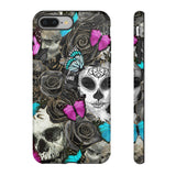 Day of the Dead Rose Lady Tough Phone Cases