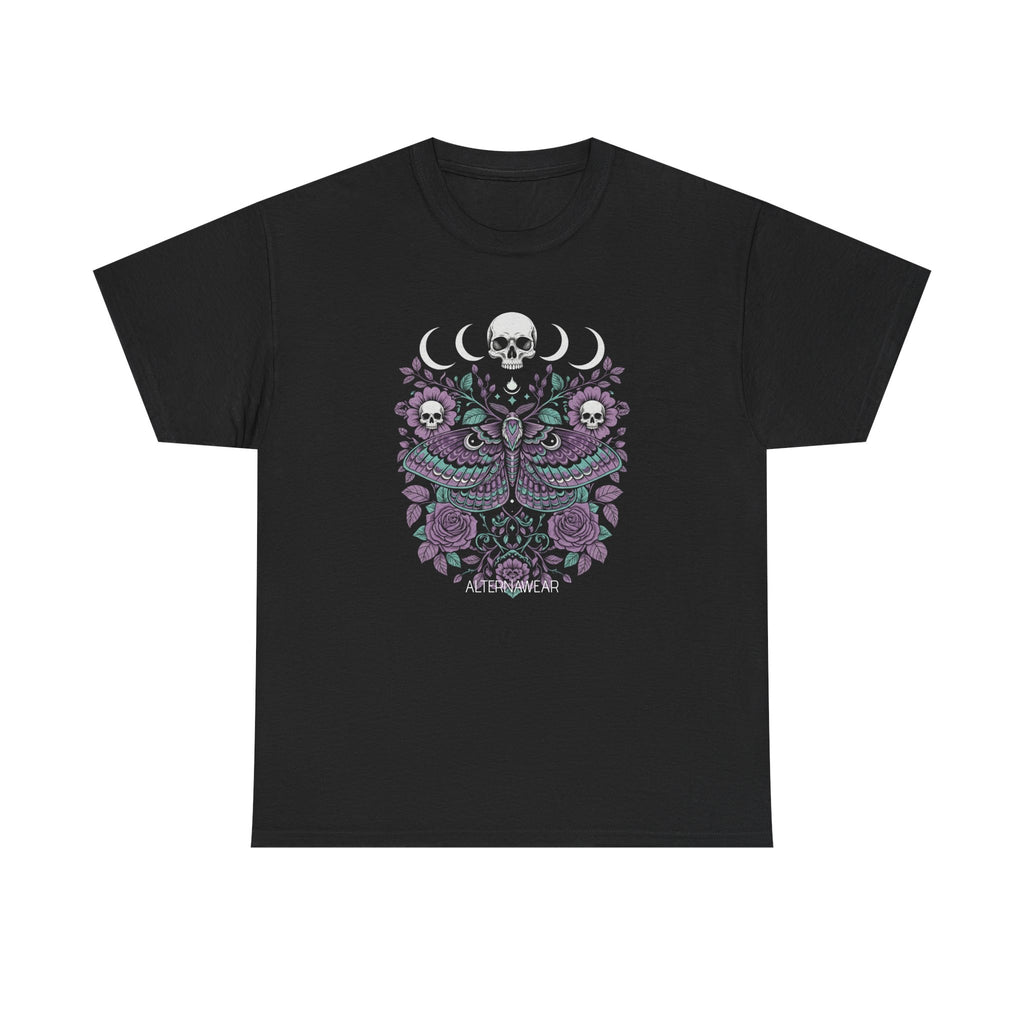 Skull Moth Unisex Heavy Cotton Tee