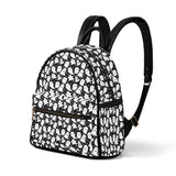 Black & White Small Spooky Cute Ghost Backpack