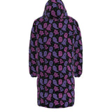 Long Spooky Cute Ghost Winter Padded Down Coat Waterproof Unisex XS to 4XL