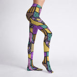Sally Stitches Patchwork Statement Tights