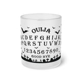 Ouija Board Frosted Glass Mug