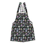 Retro Tattoo Dungaree Shorts
