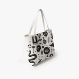 Mushroom Moon Phase Tote Bag