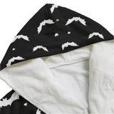 Black and White Bat Dressing Gown