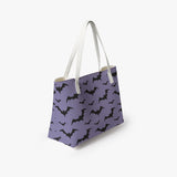 Lilac Bats Tote Bag