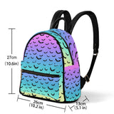 Pastellfarbener Fledermaus-Ombre-Mini-Rucksack