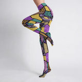 Sally Stitches Patchwork Statement Tights