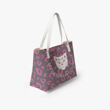Alternawear Logo Animal Print Tote Bag