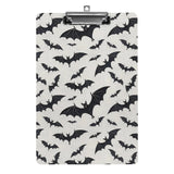 Black and White Bat Ombre Clipboard