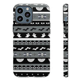 Spooky Stripes Tough Phone Case