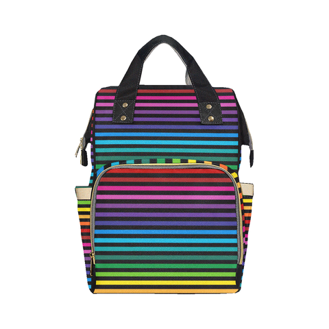 Schwarz-weiße Tattoo-Wickeltasche für Babys