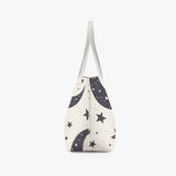 Celestial Moon Stars Tote Bag