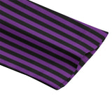 Purple and Black Striped Blazer